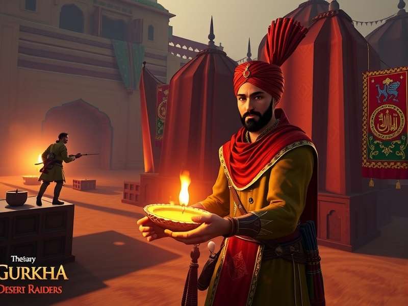 Gurkha Desert Raiders gameplay screenshot